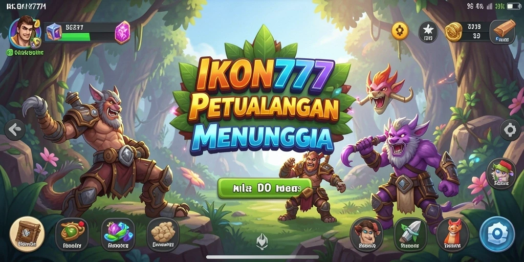 Menampilkan gameplay seru dari IKON777 yang penuh tantangan.
