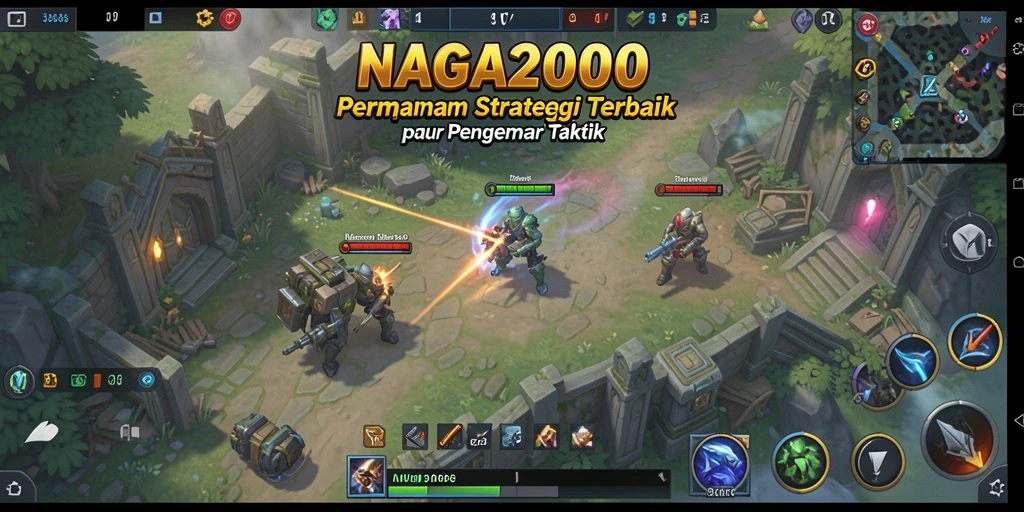 Tampilan gameplay menegangkan di NAGA2000