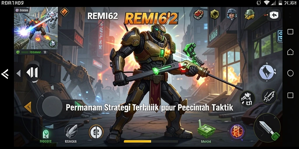 Tampilan gameplay yang menegangkan dan mendebarkan di REMI62.