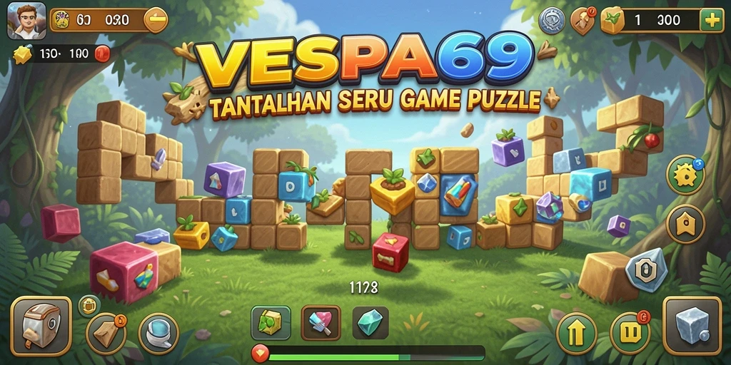 Screenshot VESPA69 menampilkan gameplay Puzzle yang menarik dan penuh tantangan.